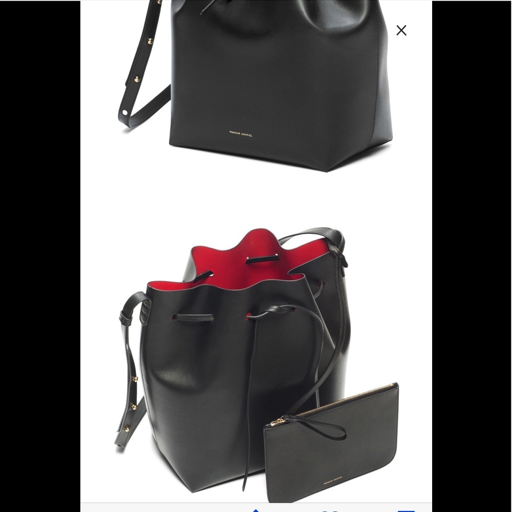AUTHENTIC MANSUR GAVRIEL FLAMMA BUCKET: Mini Size - Picture 4 of 8
